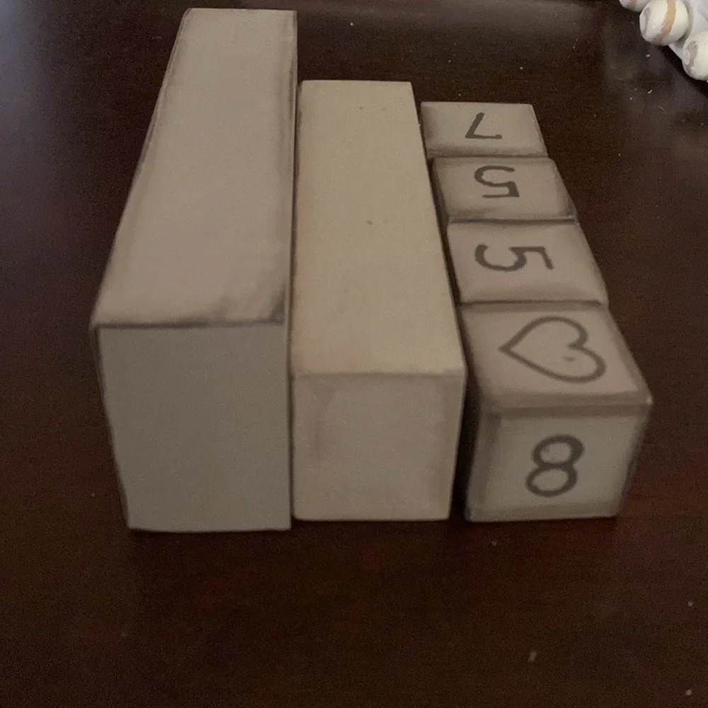 Wedding count down blocks - Picture 4 of 4